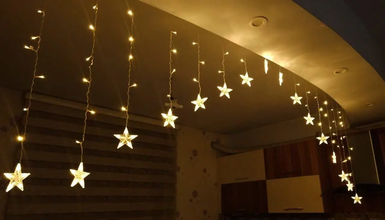 ریسه پرده ای ستاره والونی ✨⭐️