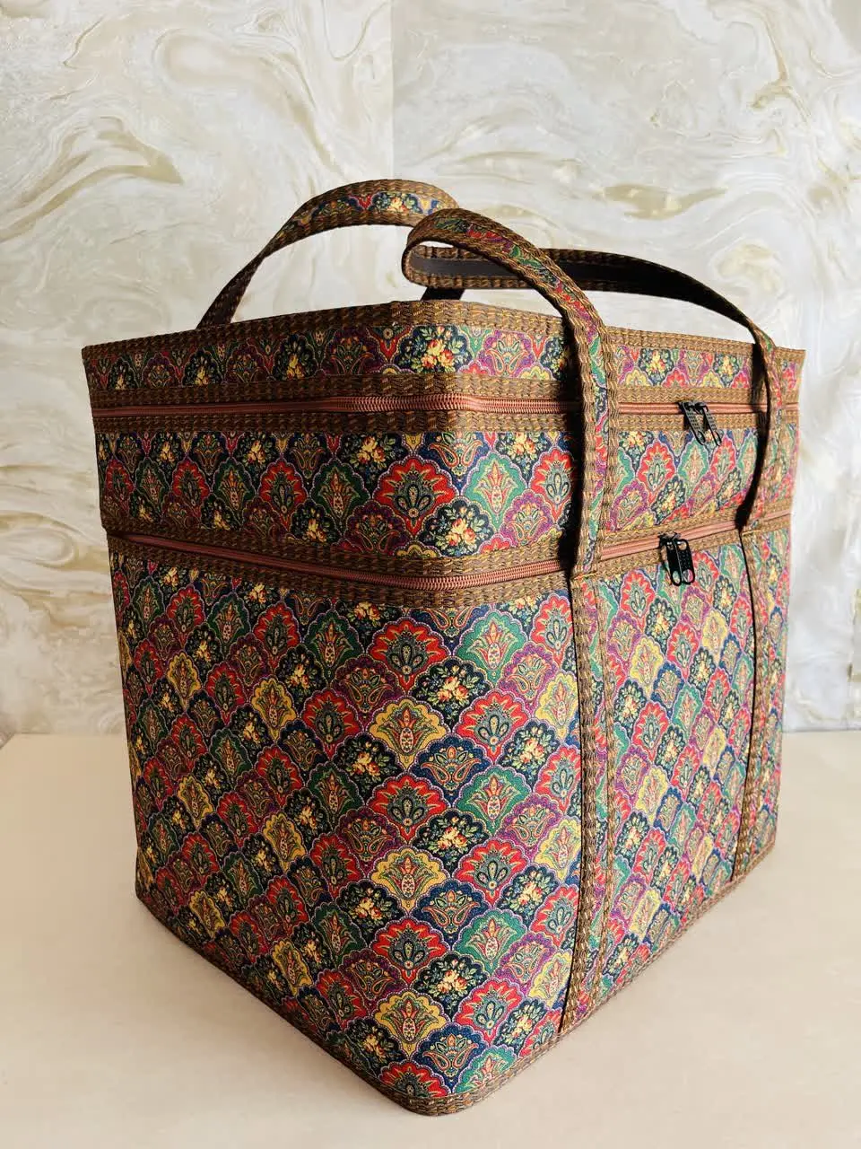 🔰جنس پارچه کرپ لمینت شده با...