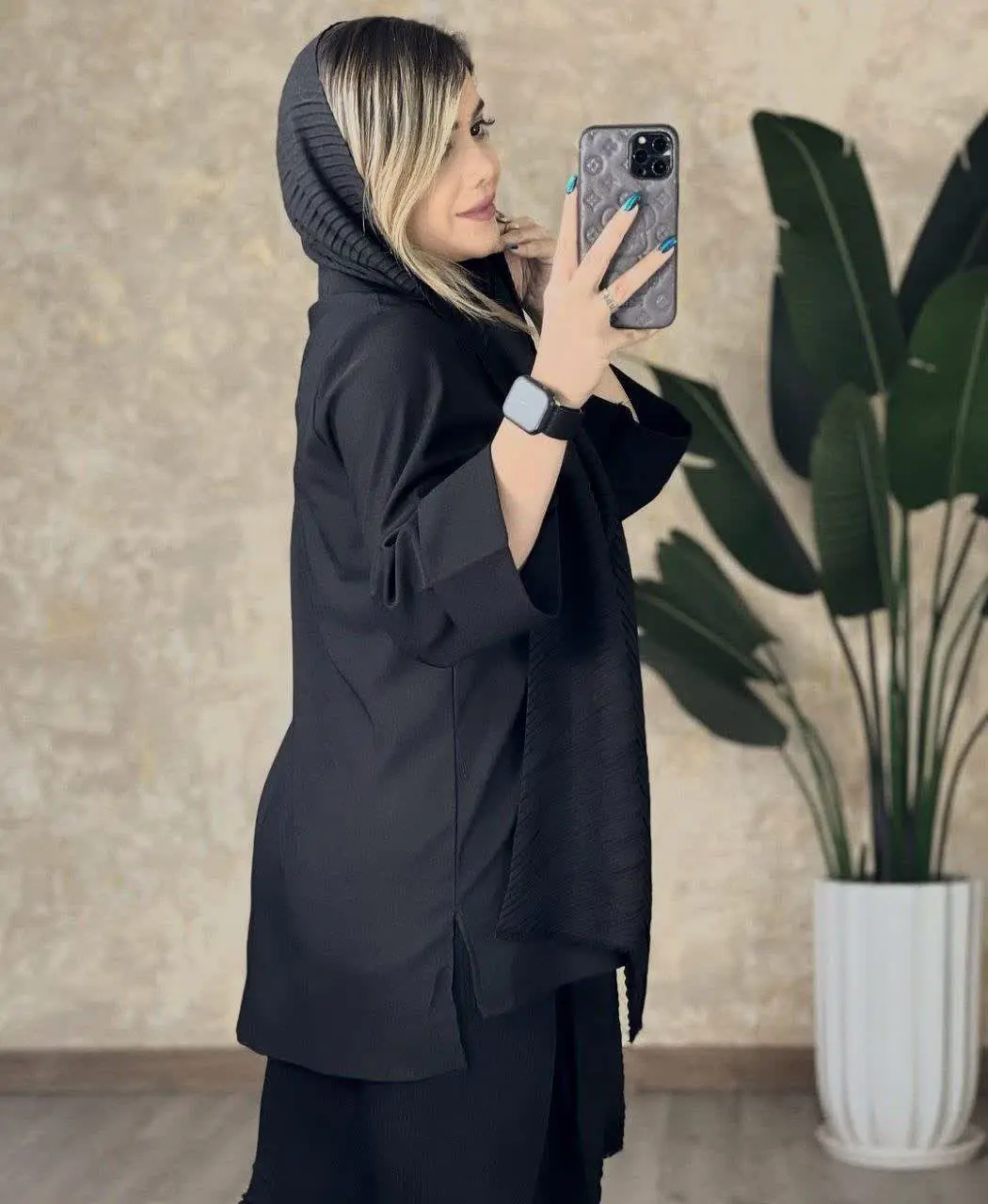 ❤️نام: مانتو مدل تامیا🏴 ((ویژه محرم)) 🏴
