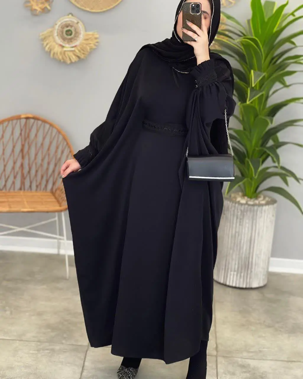 🍃نام: مدل عبا نور 
