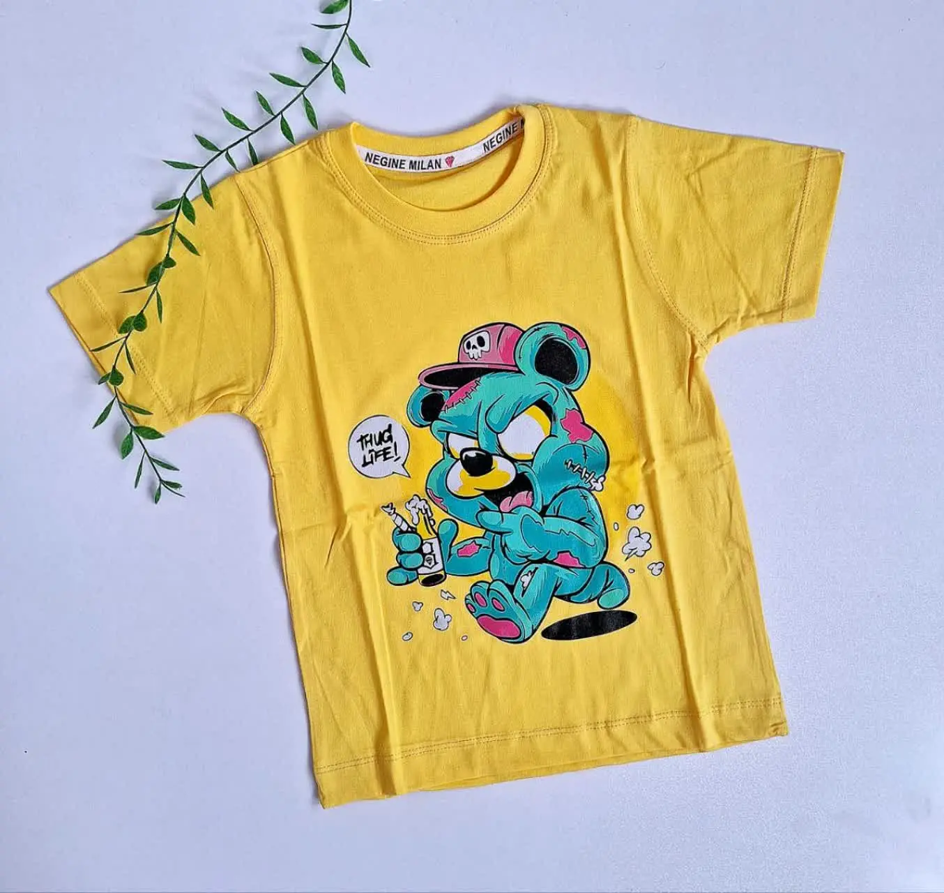 تیشرت پسرانه مدل خرس خشمگین
