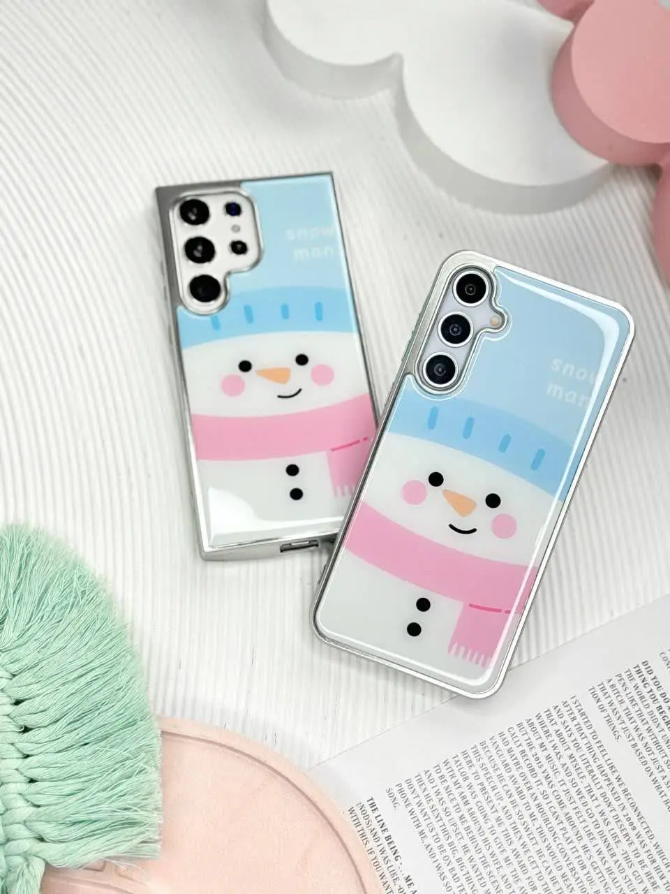 📱مدل قاب: قاب رزین آدم برفی فوق العاده زیبا ☃️☃️☃️☃️
