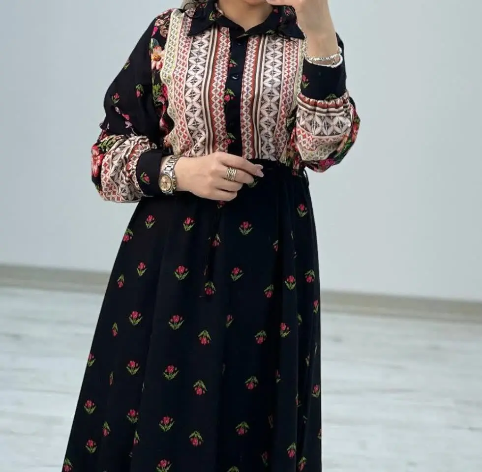 🛍نام: پیراهن ساحلی لاله🍃