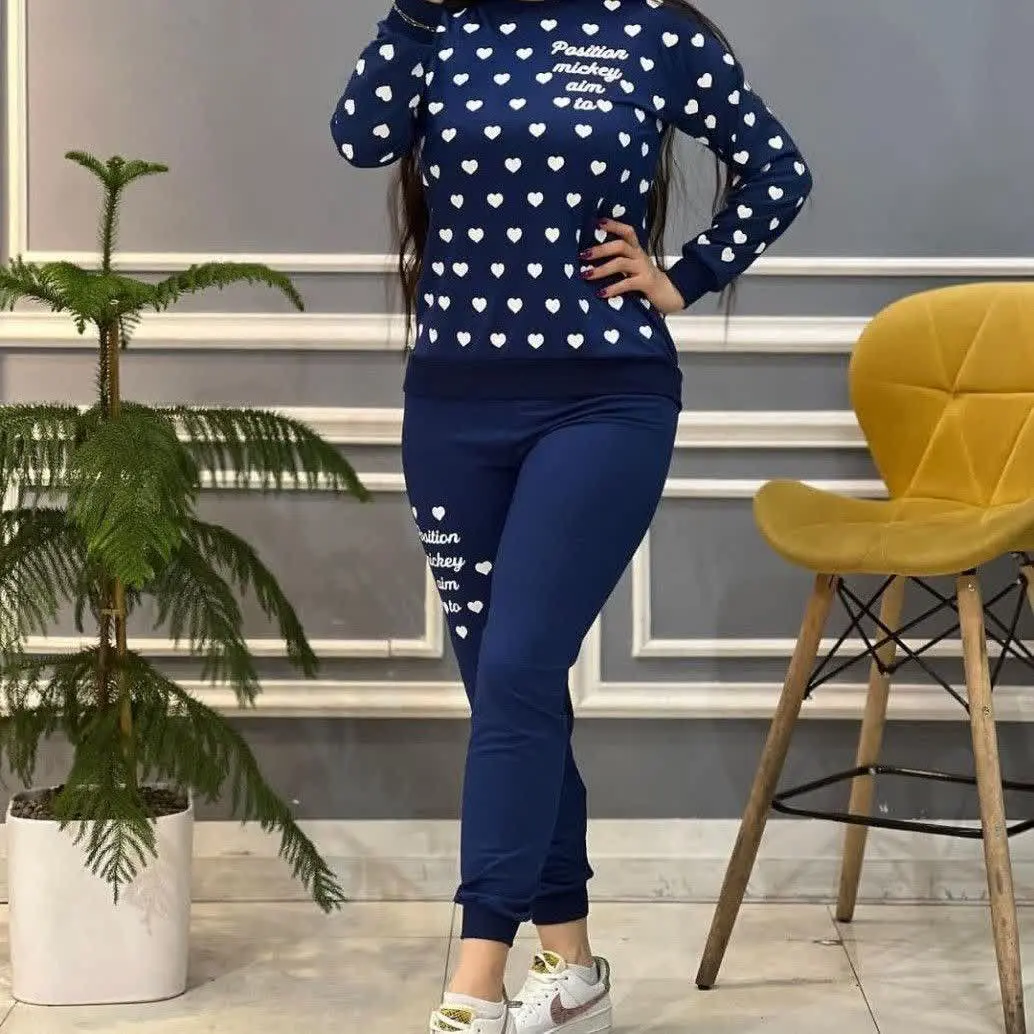 🖋نام: ست بلوز شلوار قلبی
