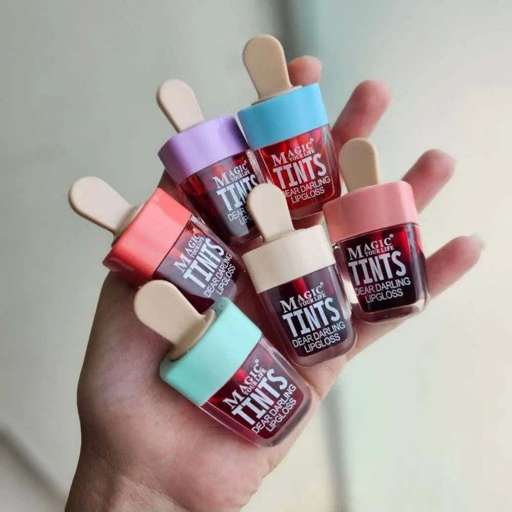 شارژ مجدد تینت لب آوردم بستنی🍦😎 
