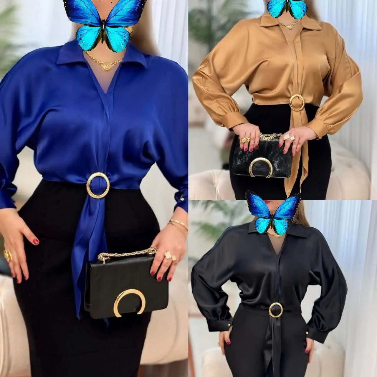 نام: شومیز حلقه‌ای 
