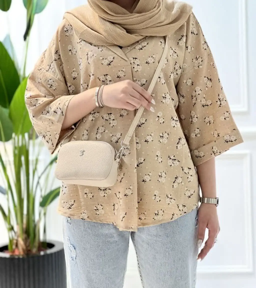 🌸 نام: شومیز شاخه گل
