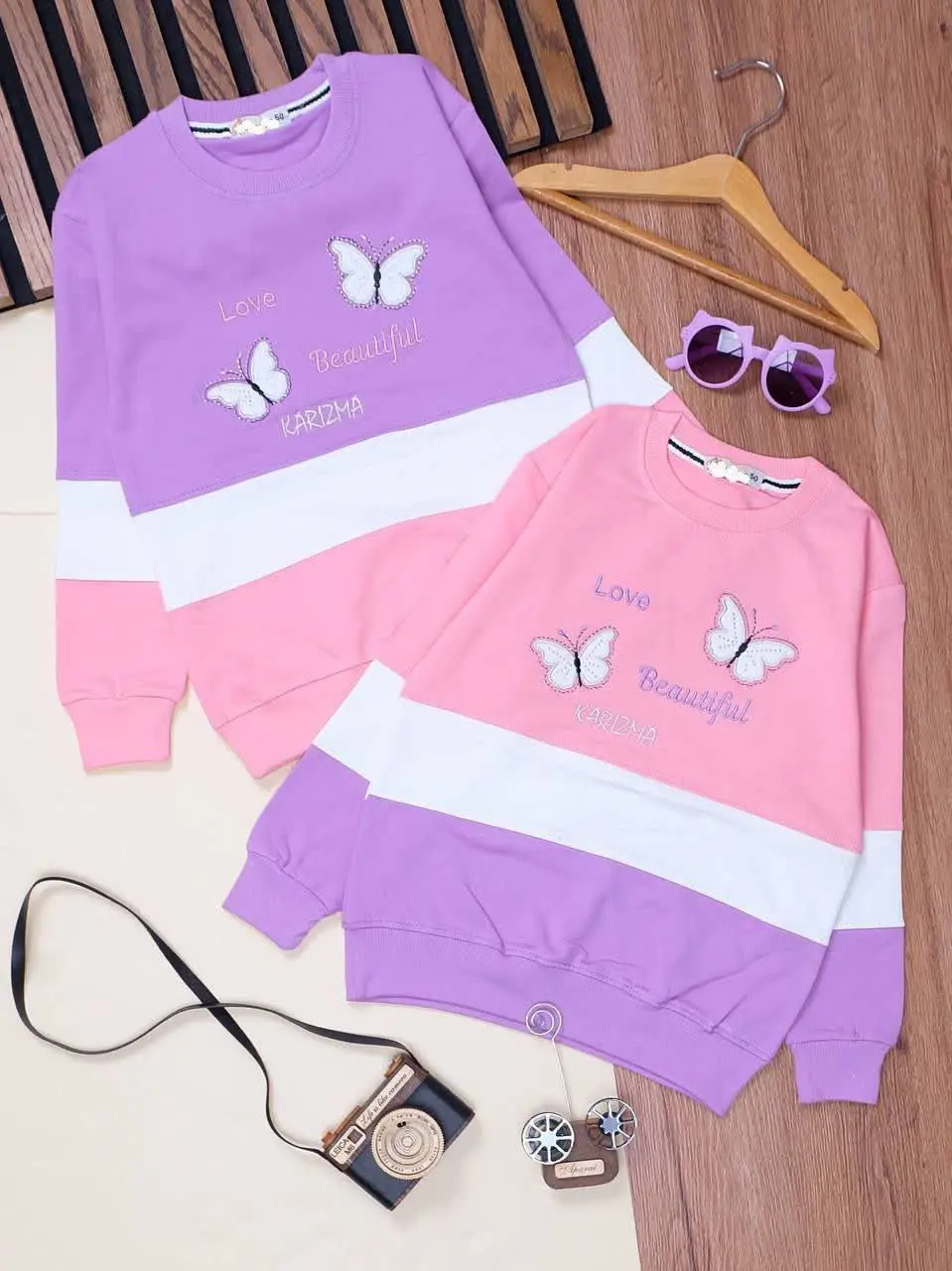 👕نام کالا: #بلوزتک پنبه دخترانه 
