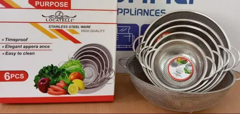 آبکش پانچ ۶ پارچه