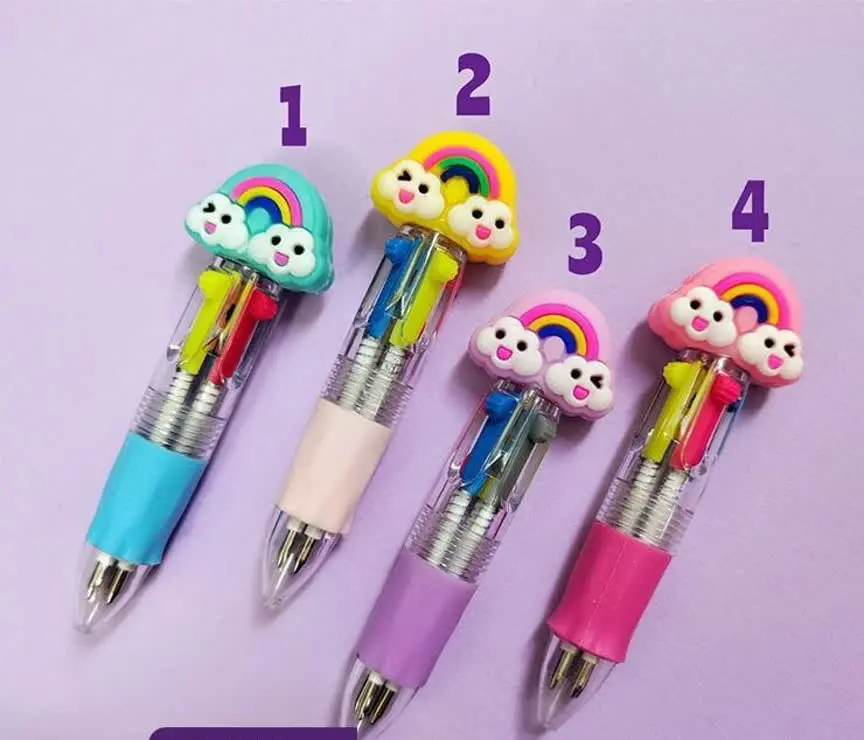 ✅ خودکار چهاررنگ رنگین کمونی