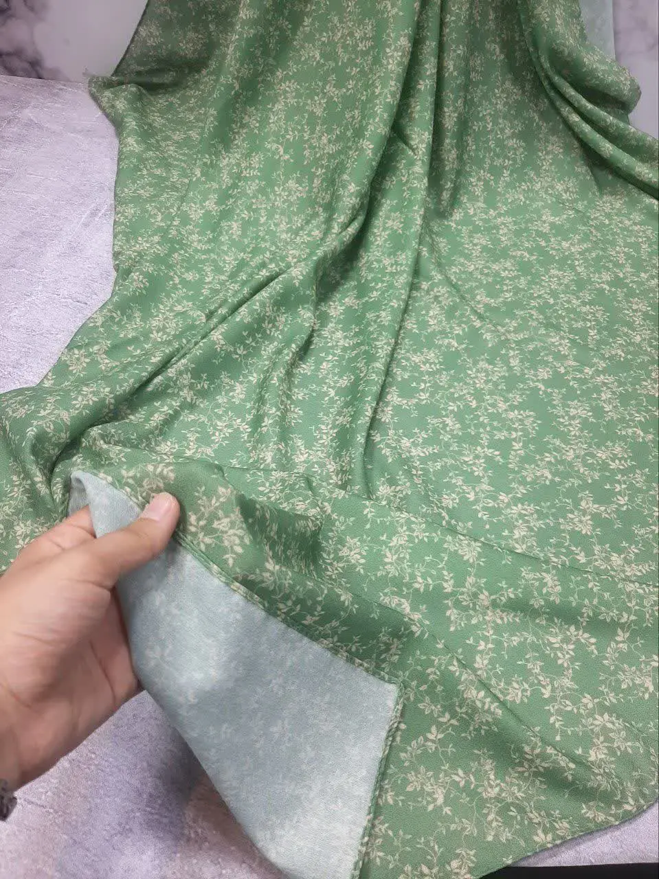 روسری طرح سوگند سبز😍