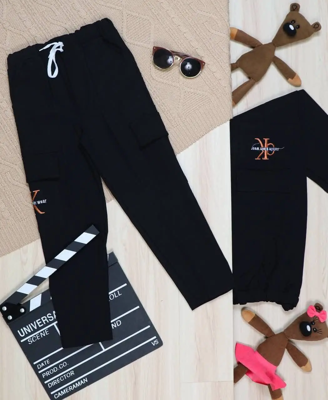 👫شلوار کتان بنگال مشکی ۴جیب👫
