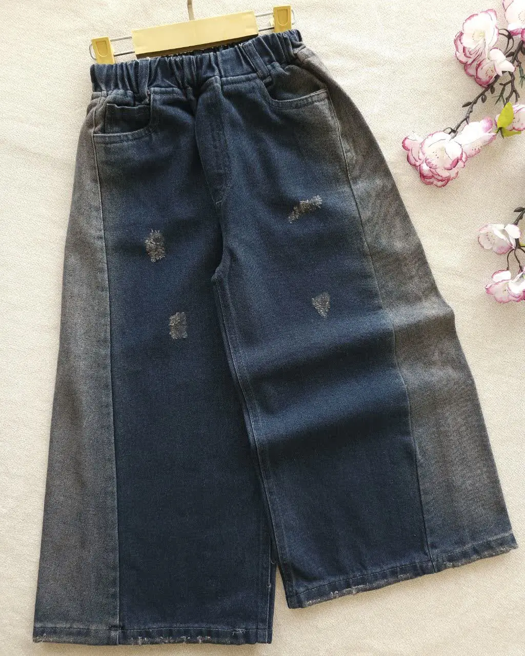 شلوار جین شافل کثیف شور دنیز