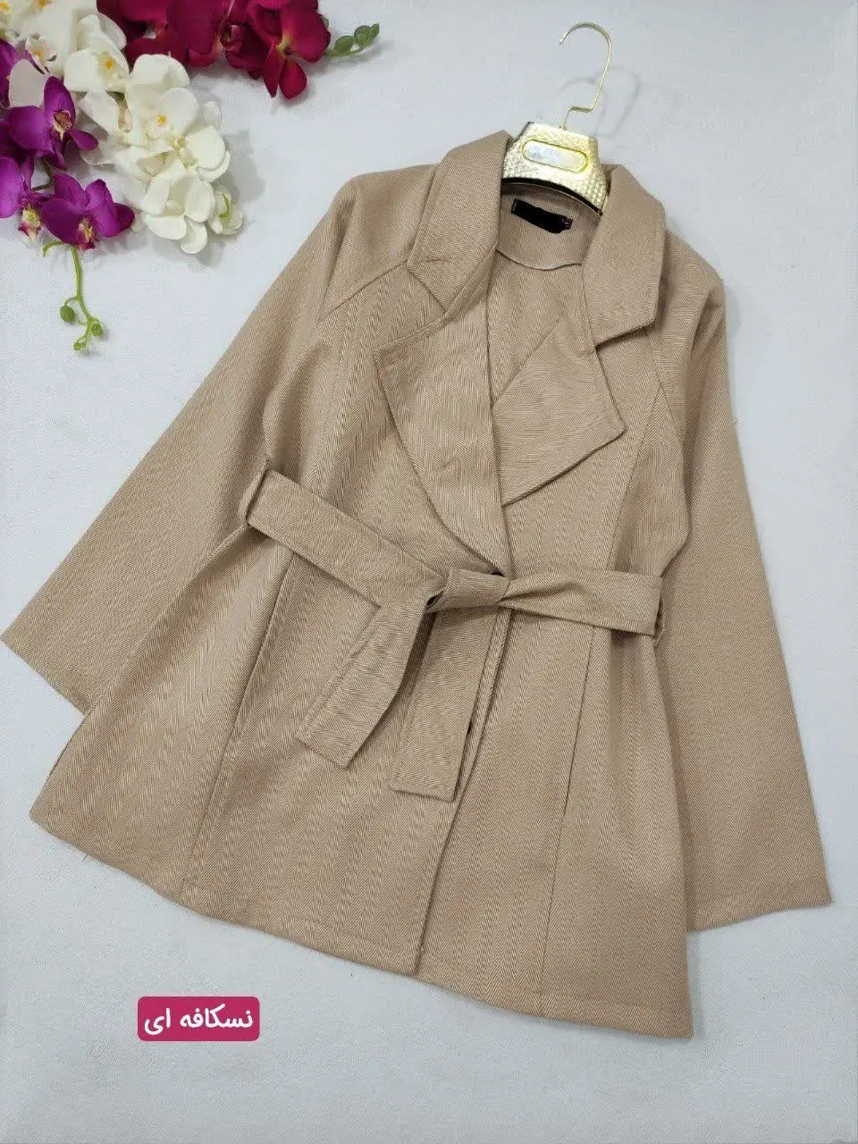 🍃نام: مانتو مدل عیدانه دیانا 
