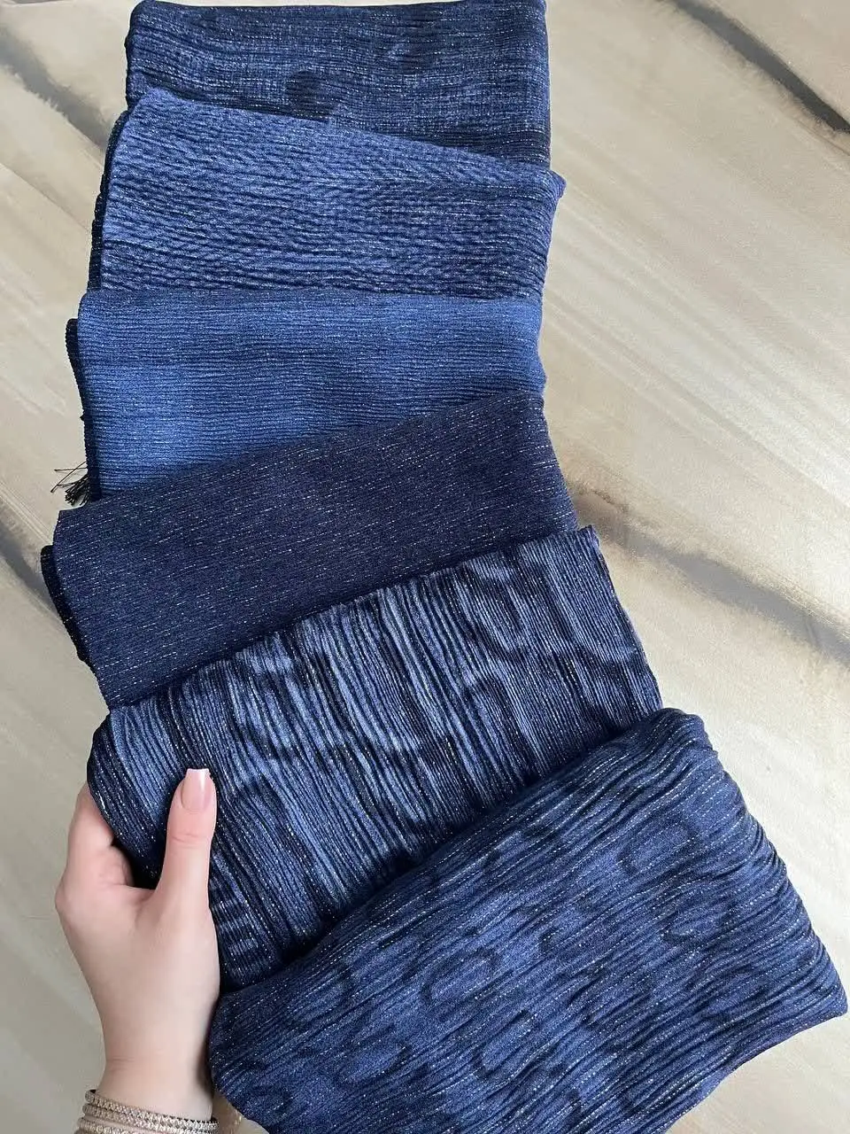 💙شال سرمه ای💙 
