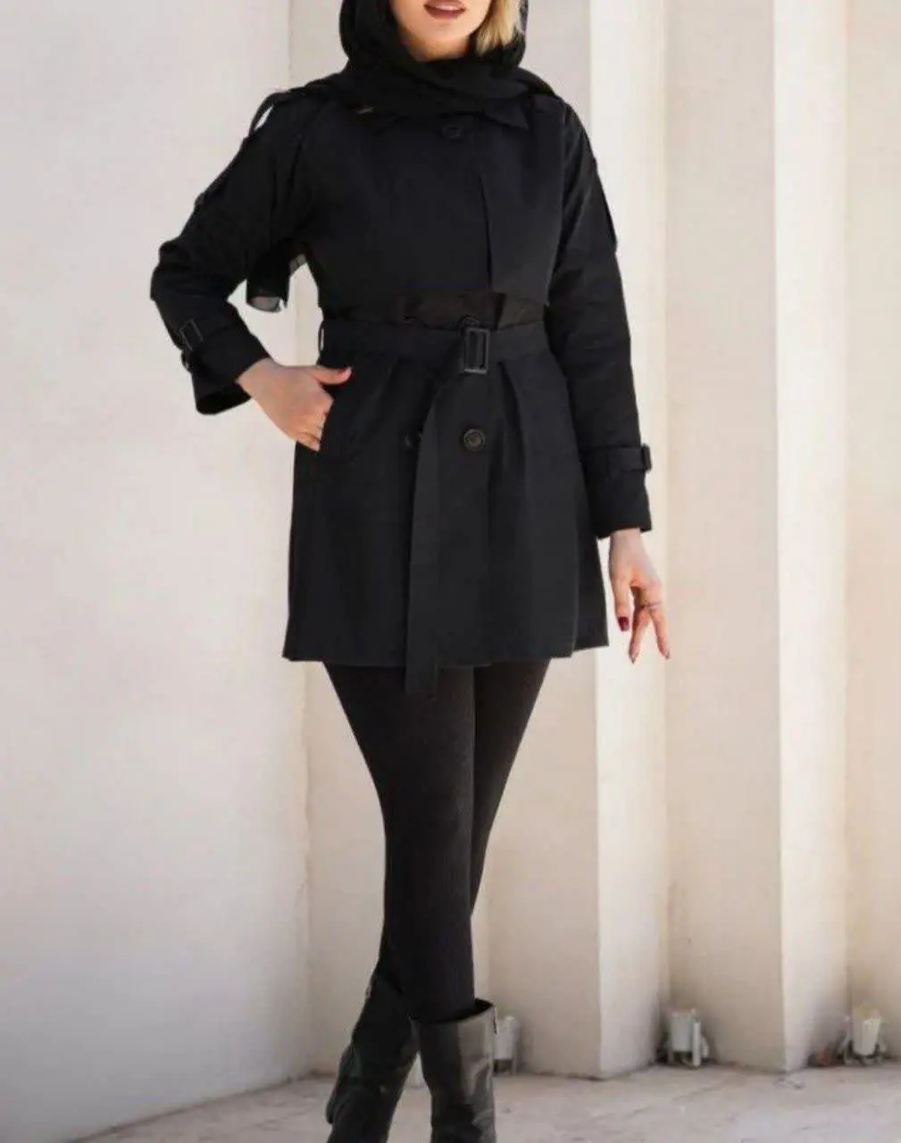 🍂نام: مانتو بارونی مهرگان