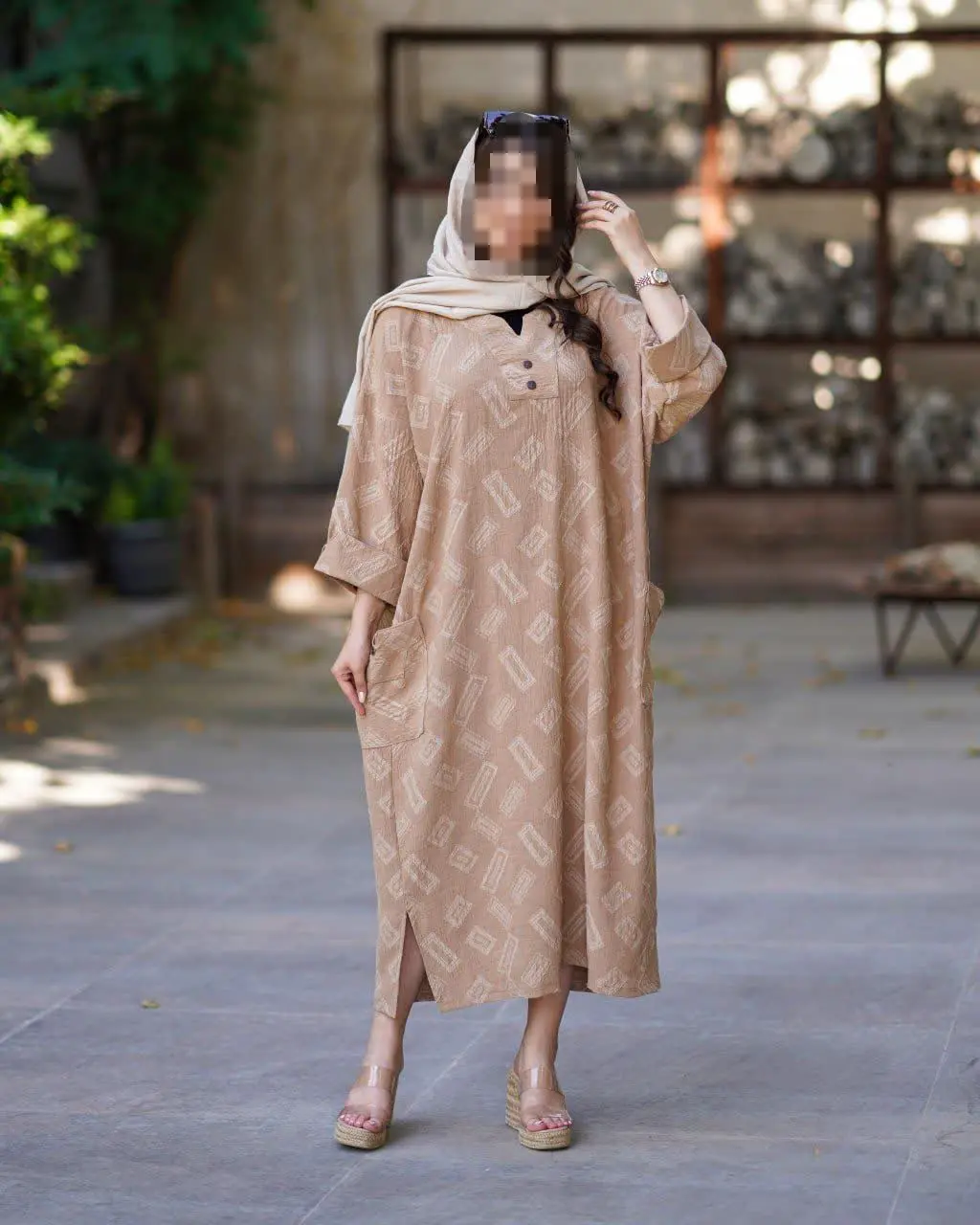 🌻نام: کفتان دکمه چوبی
