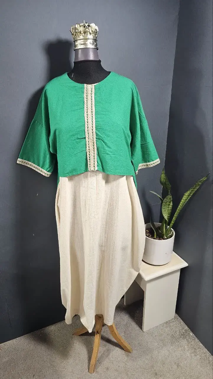 💞پیراهن ساحلی دوتیکه نرگس💞
