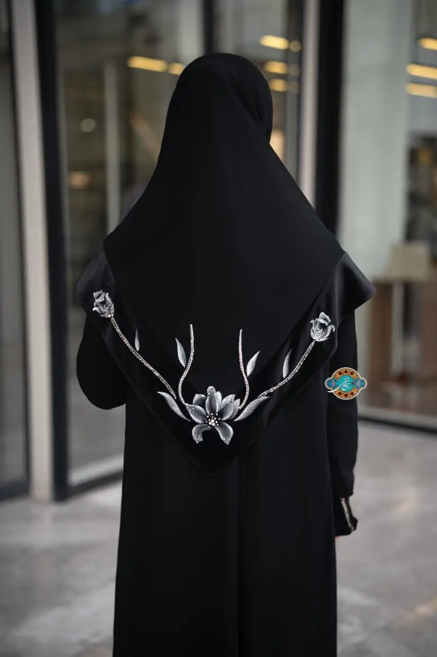 روسری جواهردوزی کد۱۵