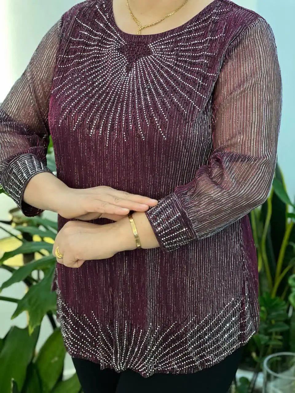 بلوز مجلسی جنس کار لمه پلیس...