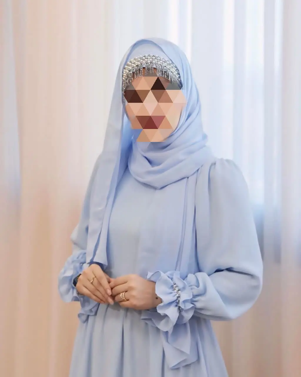 با کمربند پارچه ای✅