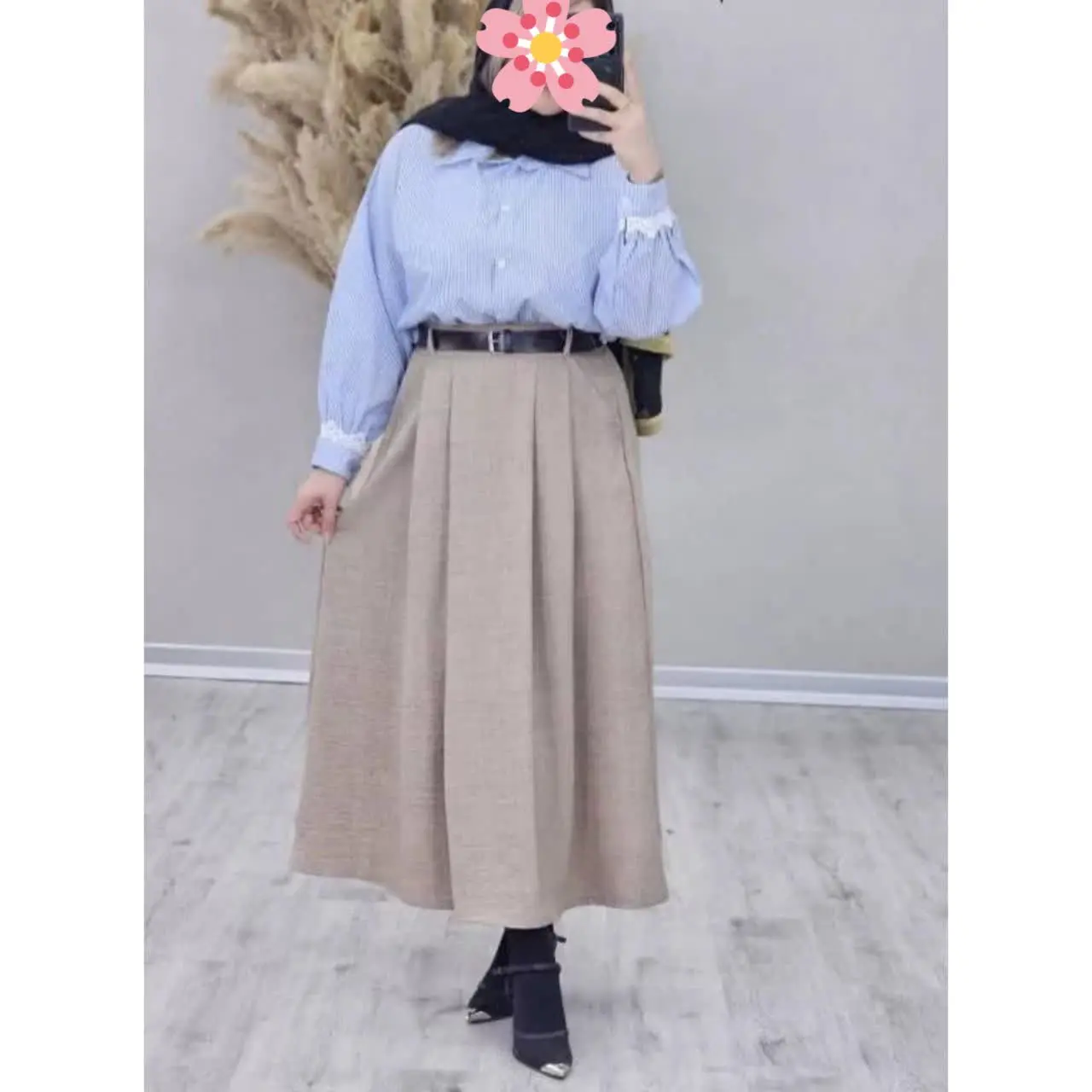 ❤️شومیز و دامن🌺 عیدااااانه 🌺مدل ابریشم
