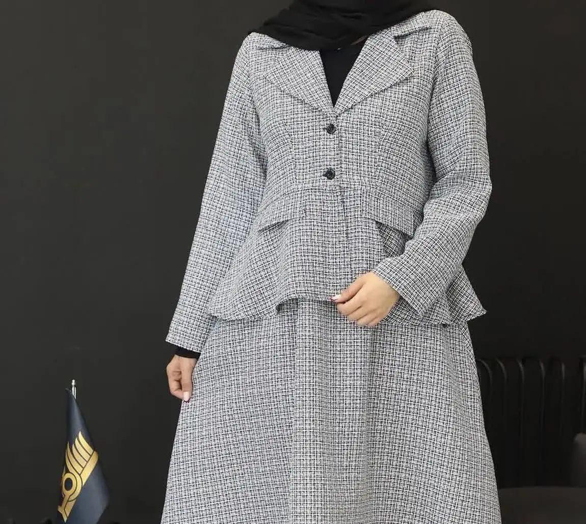 💞ست کت و دامن پاییزه ایدا 💞
