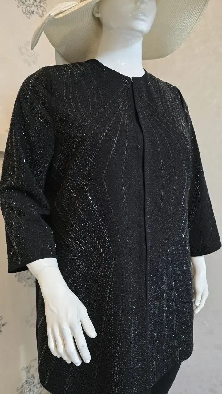 ✨️ مانتو مجلسی فول سنگ دوزی ✨️
