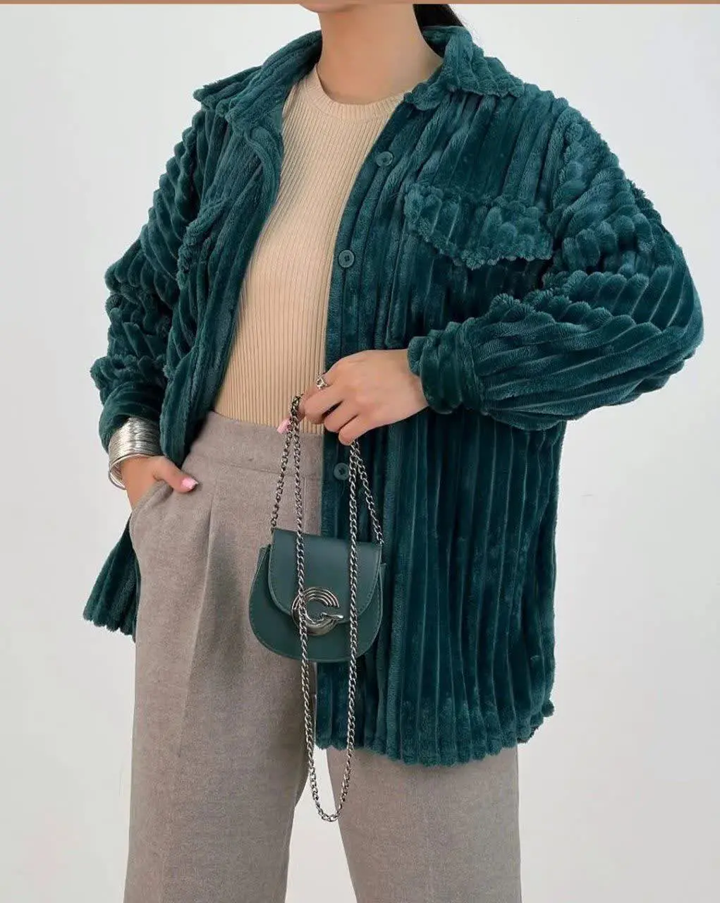 👚نام: مانتو تدی نیکا