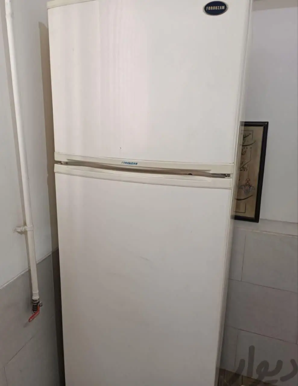 یخچال فریزر فروزان سالم و تمیز
