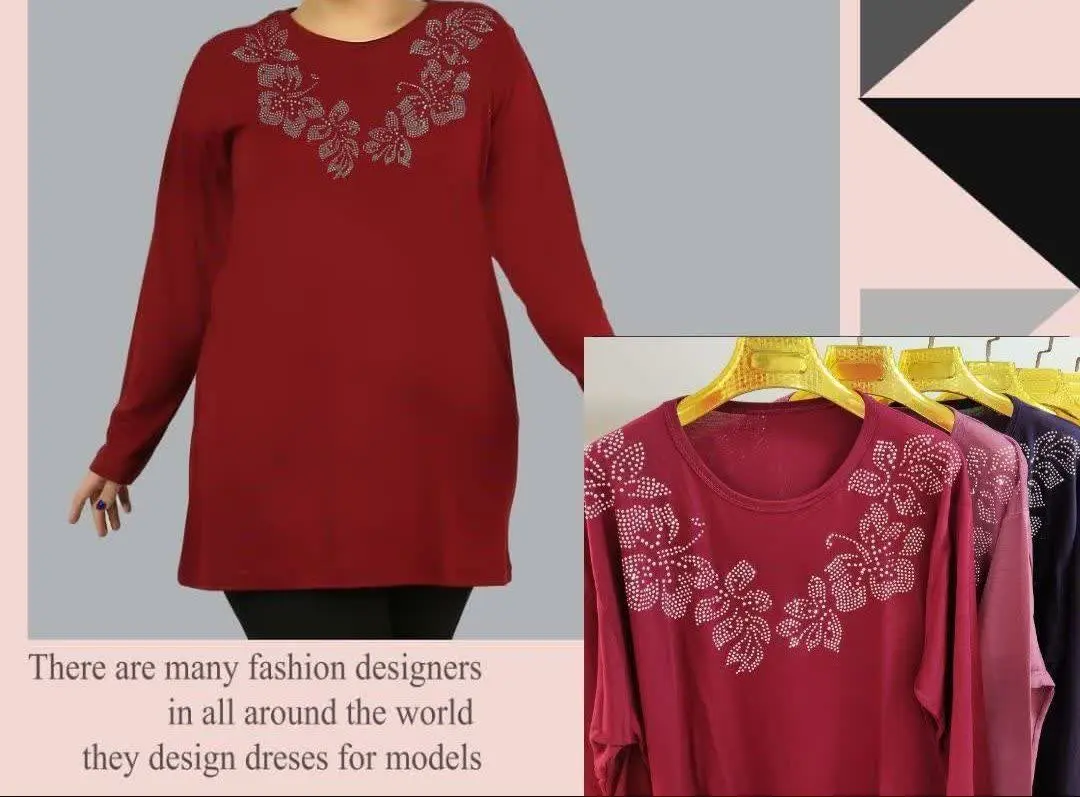 تونیک ویسکوز نگین دار 
