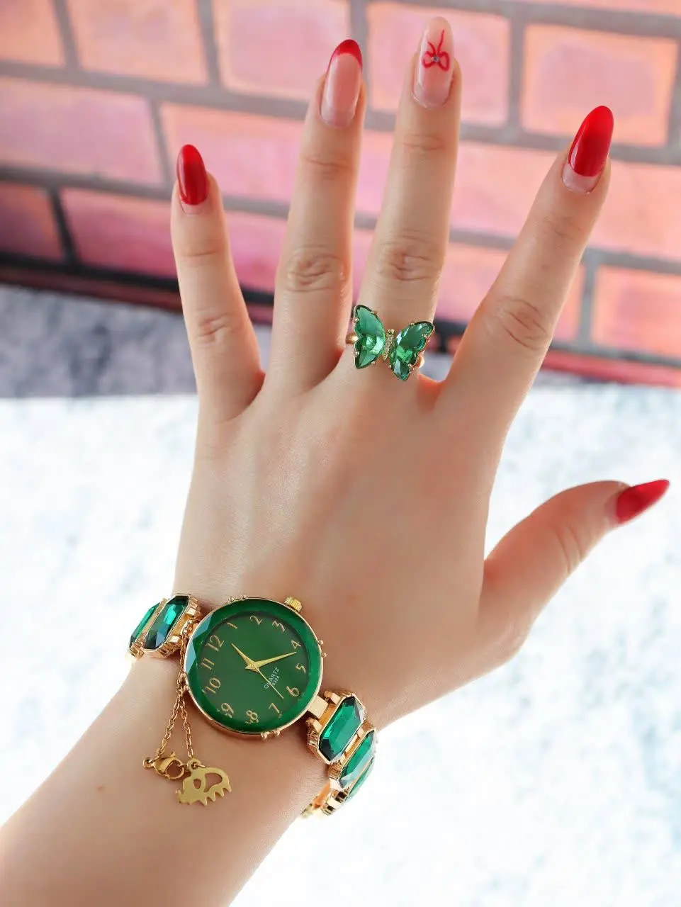 ست زیبای نگین دار دخترانه😍😍