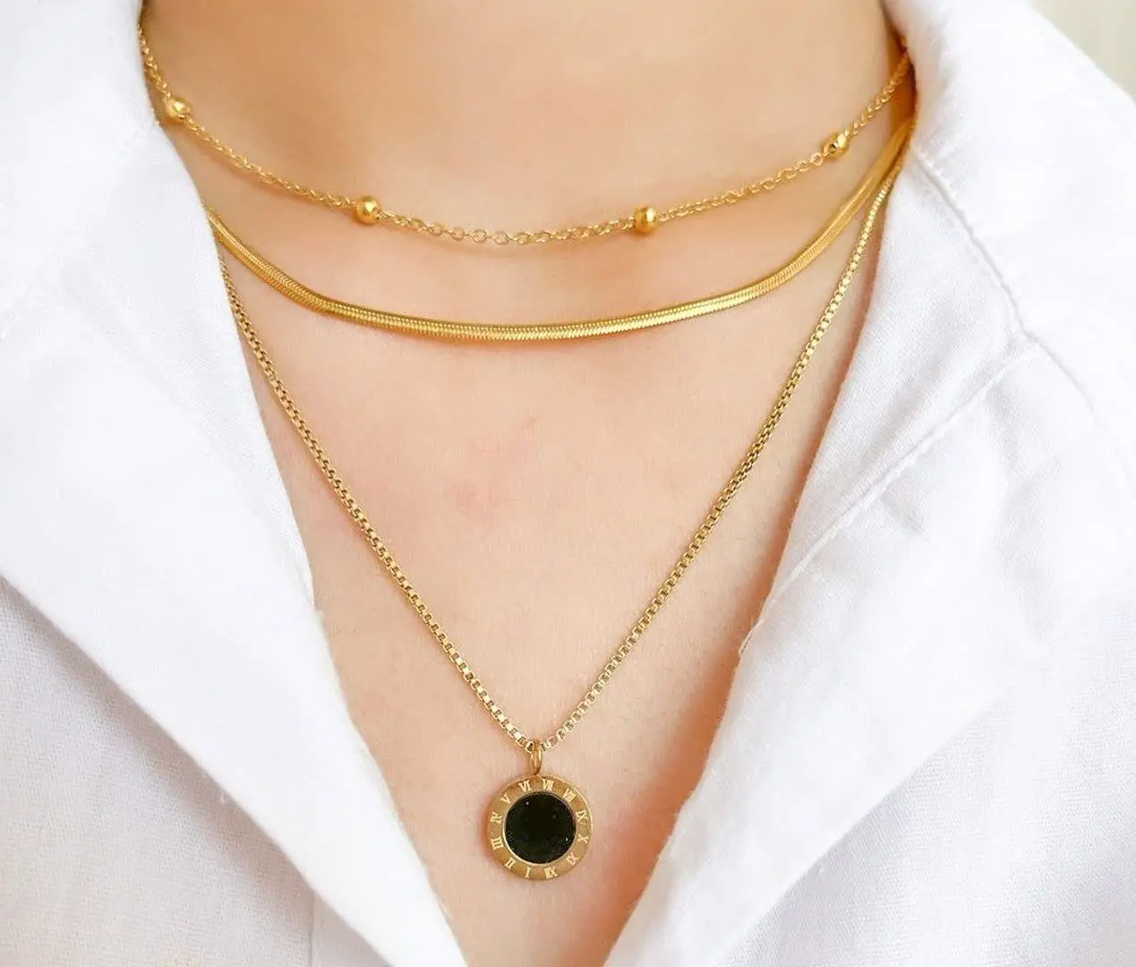 💍گردنبند های تمام استیل و ر...