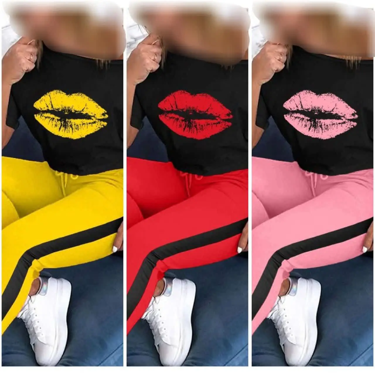 ❤️نام: تیشرت و ساپورت مدل آلیس
