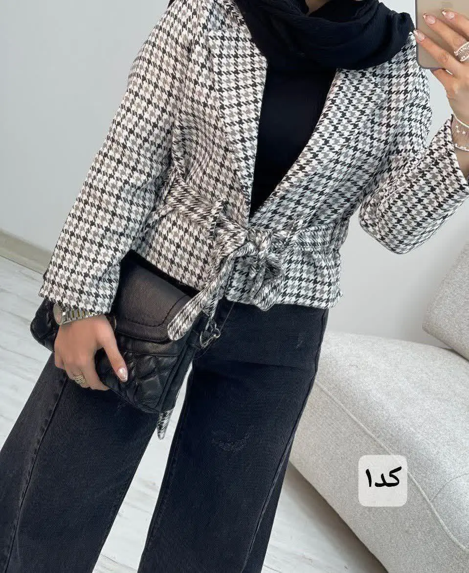 🛍نام: کراپ کت نیلوفر🍂