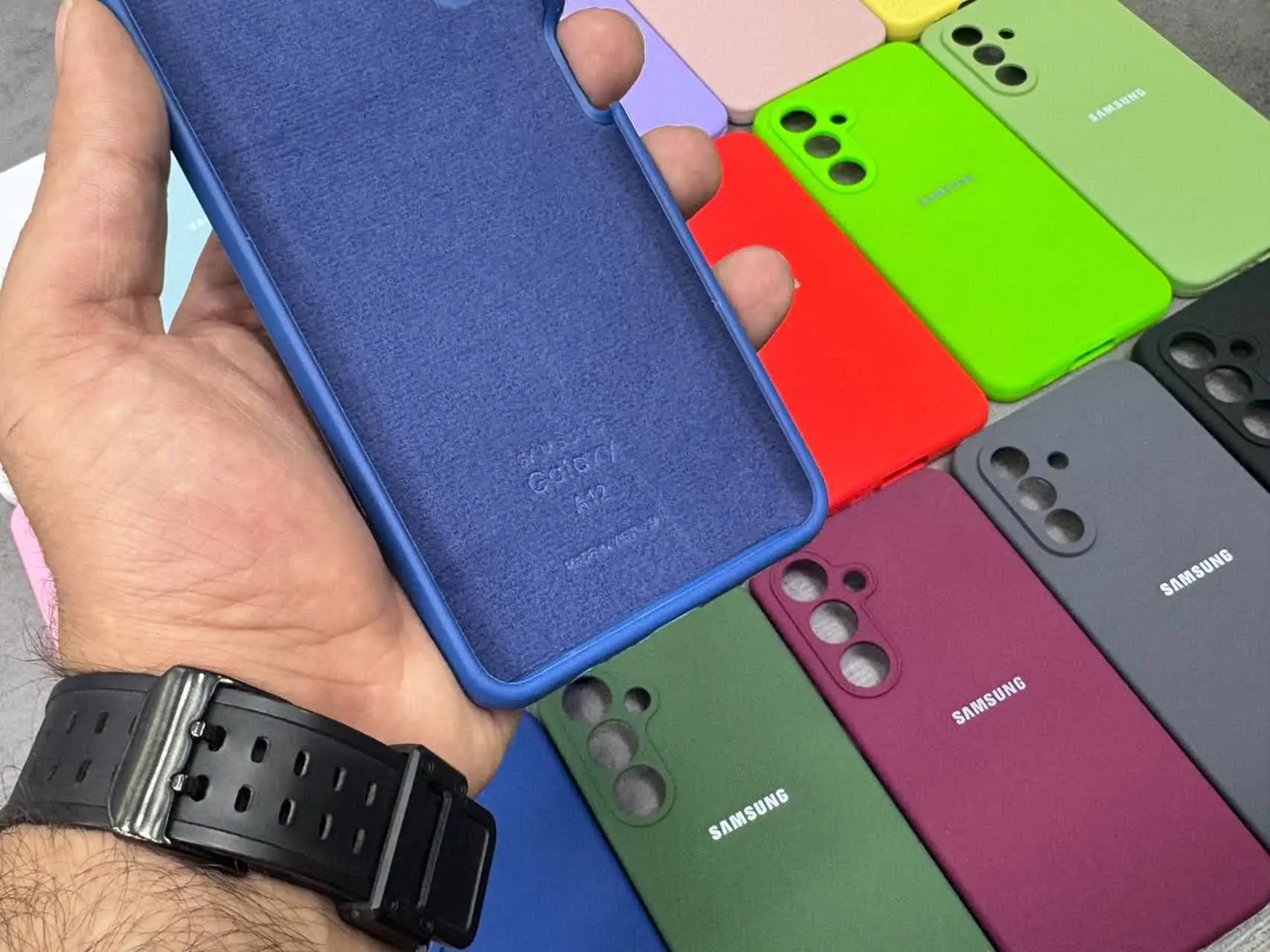 📱مدل قاب: قاب سیلیکونی تو مخمل کیفیت عالی مخصوص انواع #سامسونگ #شیائومی 
