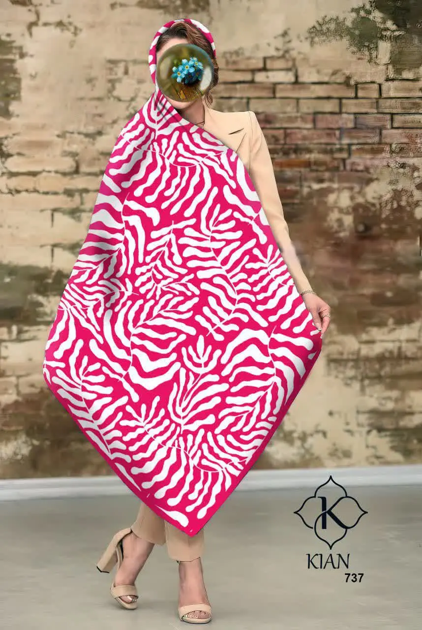 🐝روسری نخی اسپان