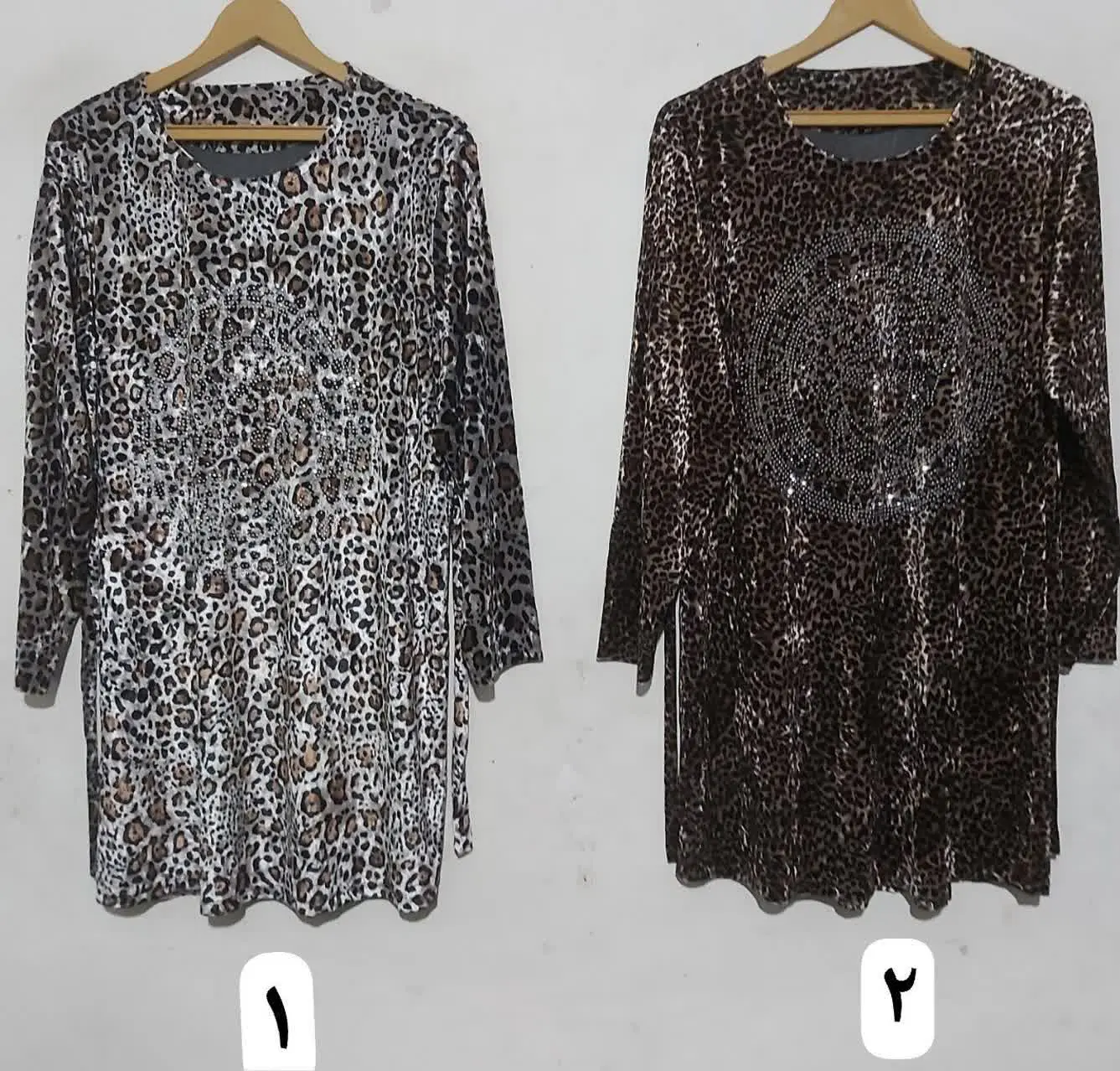 تونیک نگین دار مخمل😍
