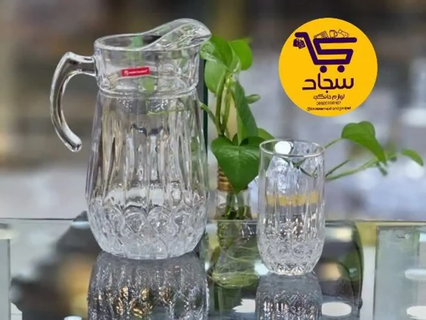 اینم یه پارچ و لیوان خوشگل...