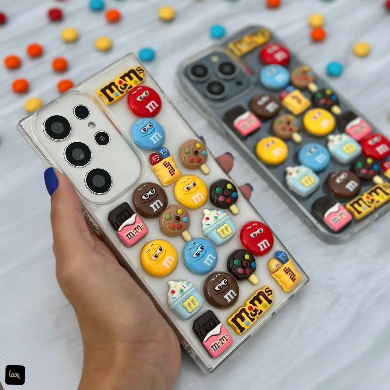 📱مدل قاب: قاب اسمارتیز شفاف عروسکی مخصوص انواع #سامسونگ #شیائومی و #آیفون 
