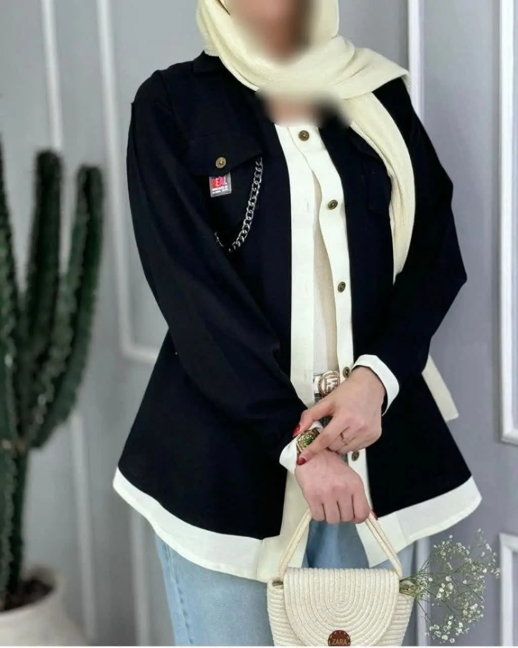 نام: مانتو زنجیر دار
