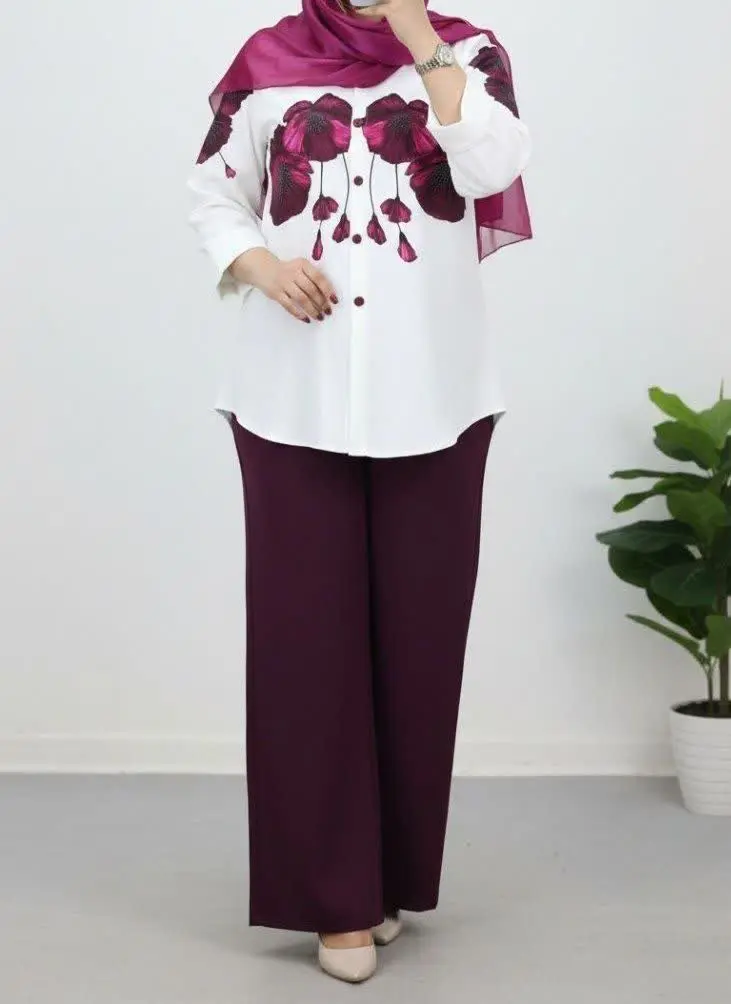 🌷نام: شومیز شلوار عیدانه آوازه