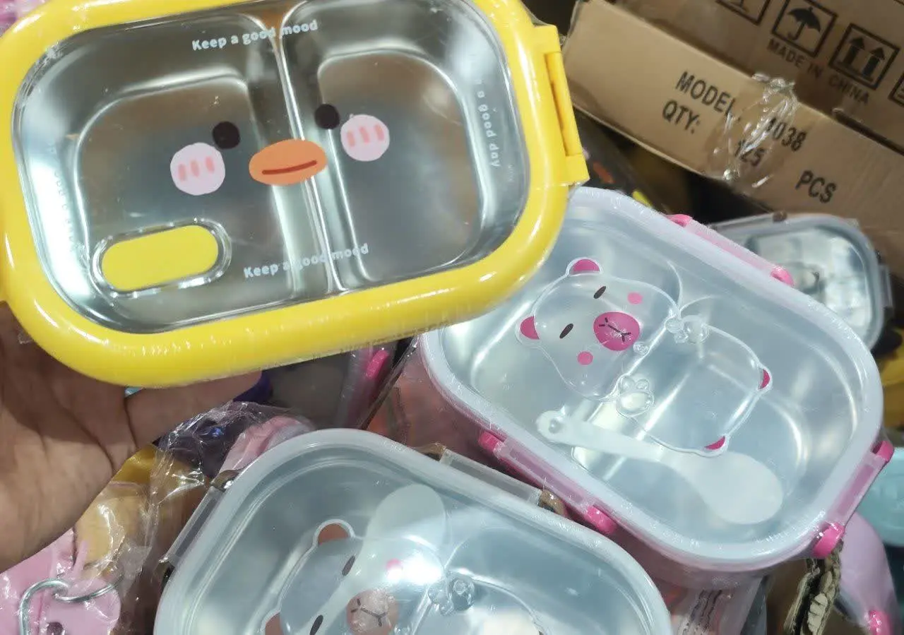 🌈ظرف غذا مدارس استیل