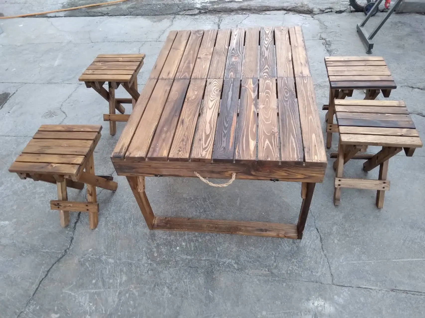 میزوصندلی تمام تاشو چمدانی...