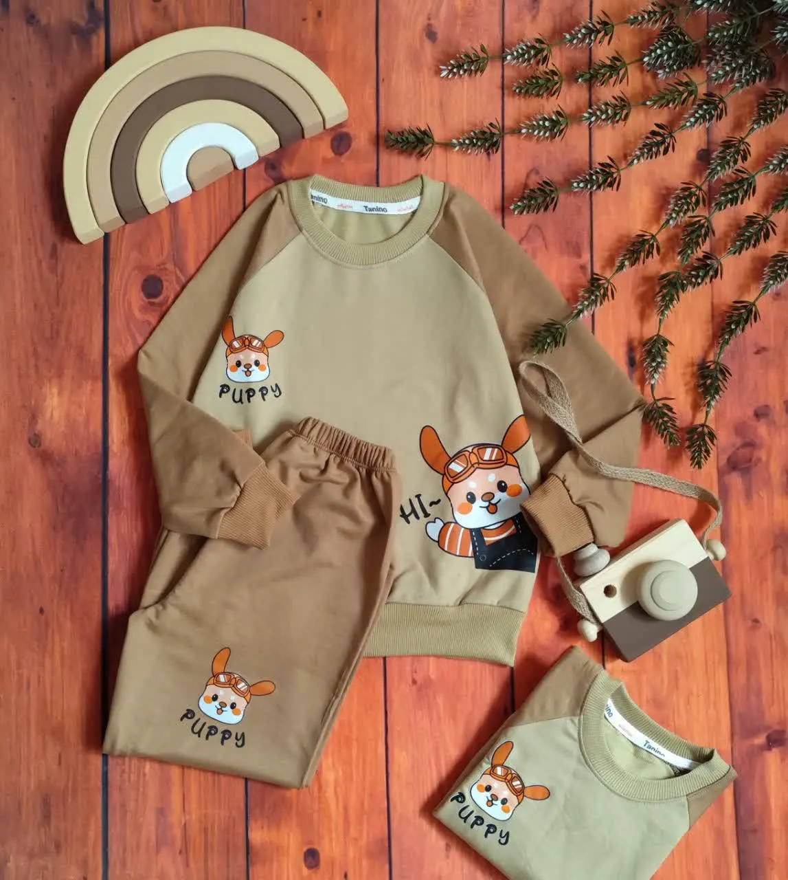 😍ست بلوز و شلوارpuppy، جنس...