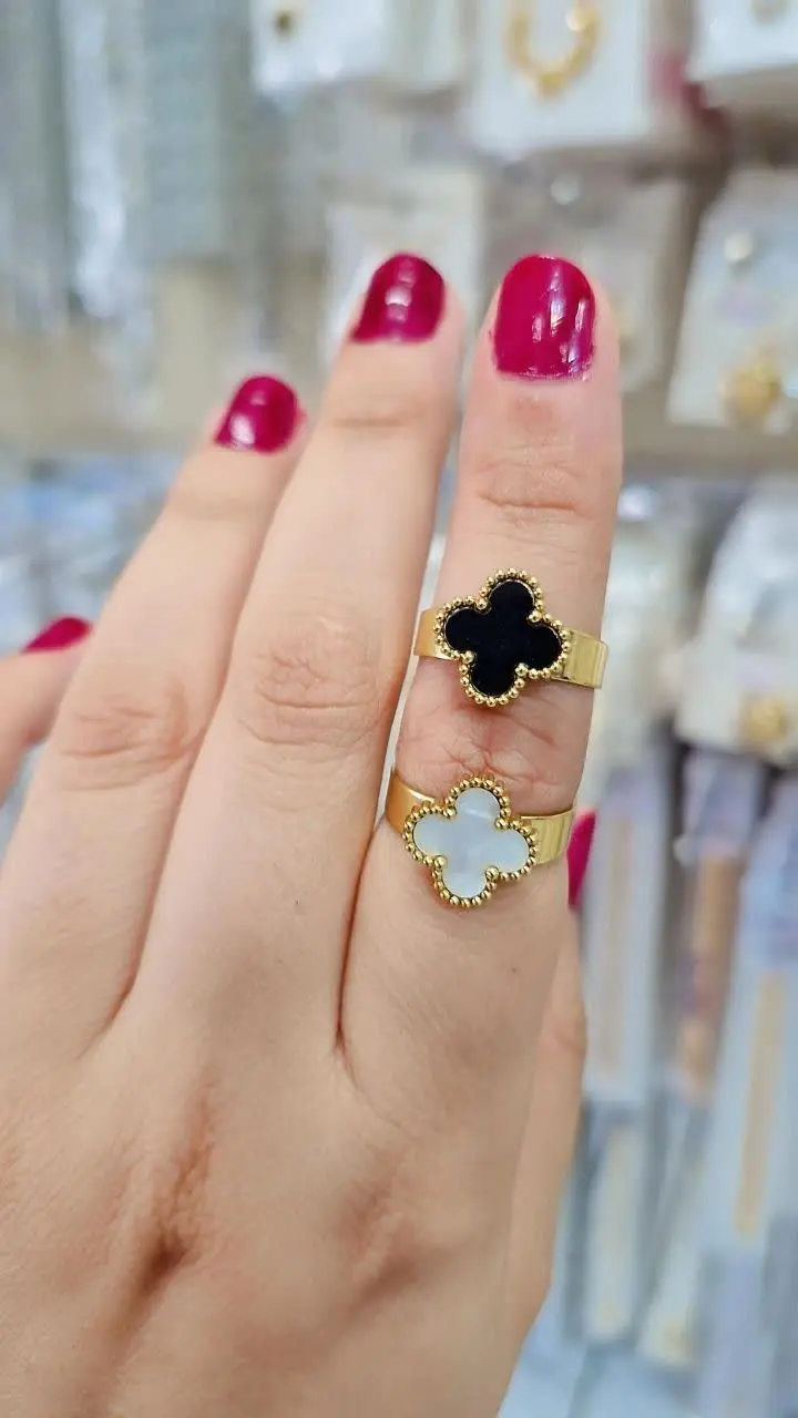 #انگشتر_ونکلیف خاص طرح طلا 
