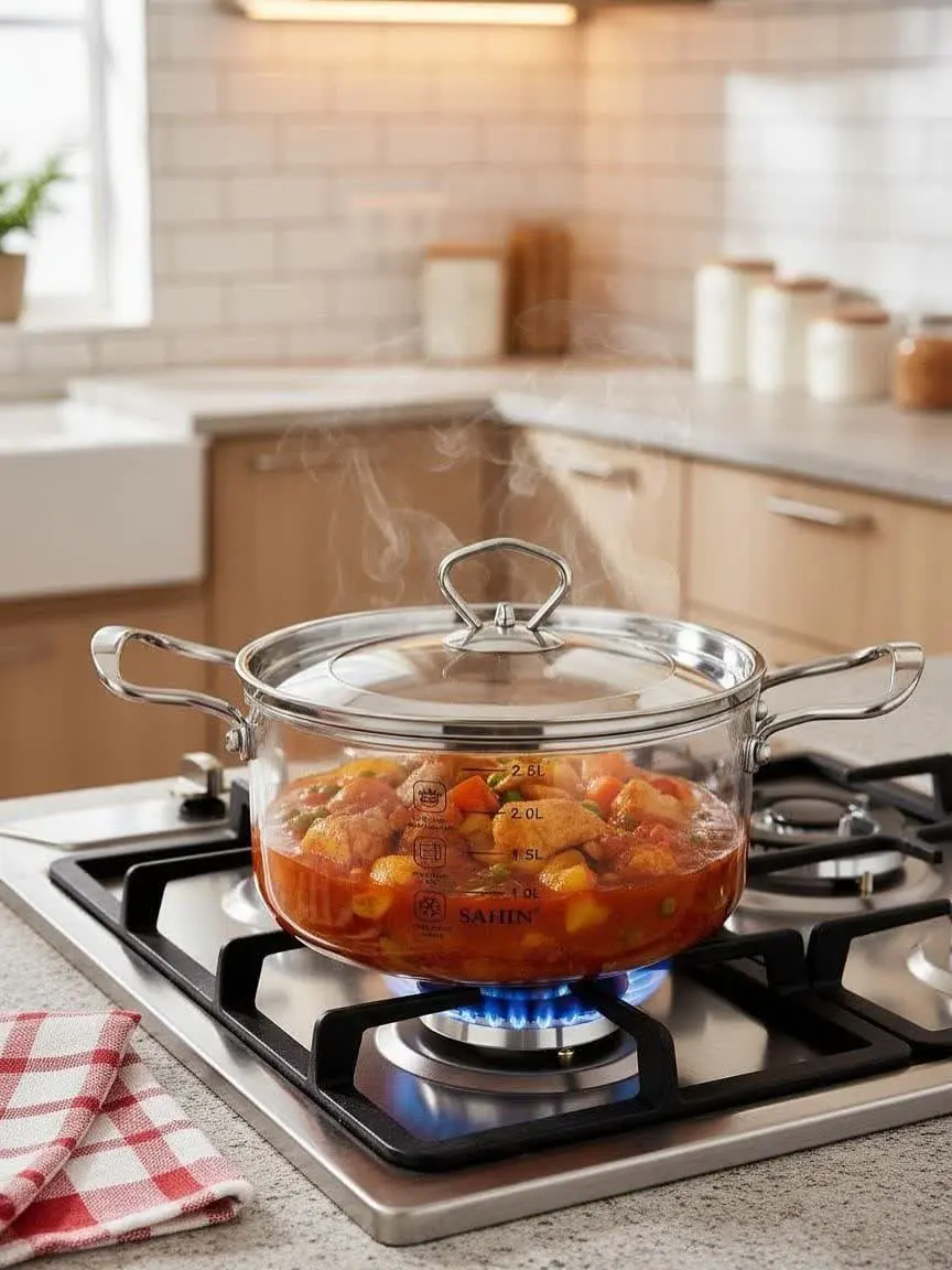 قابلمه های پیرکس طلایی و نق...