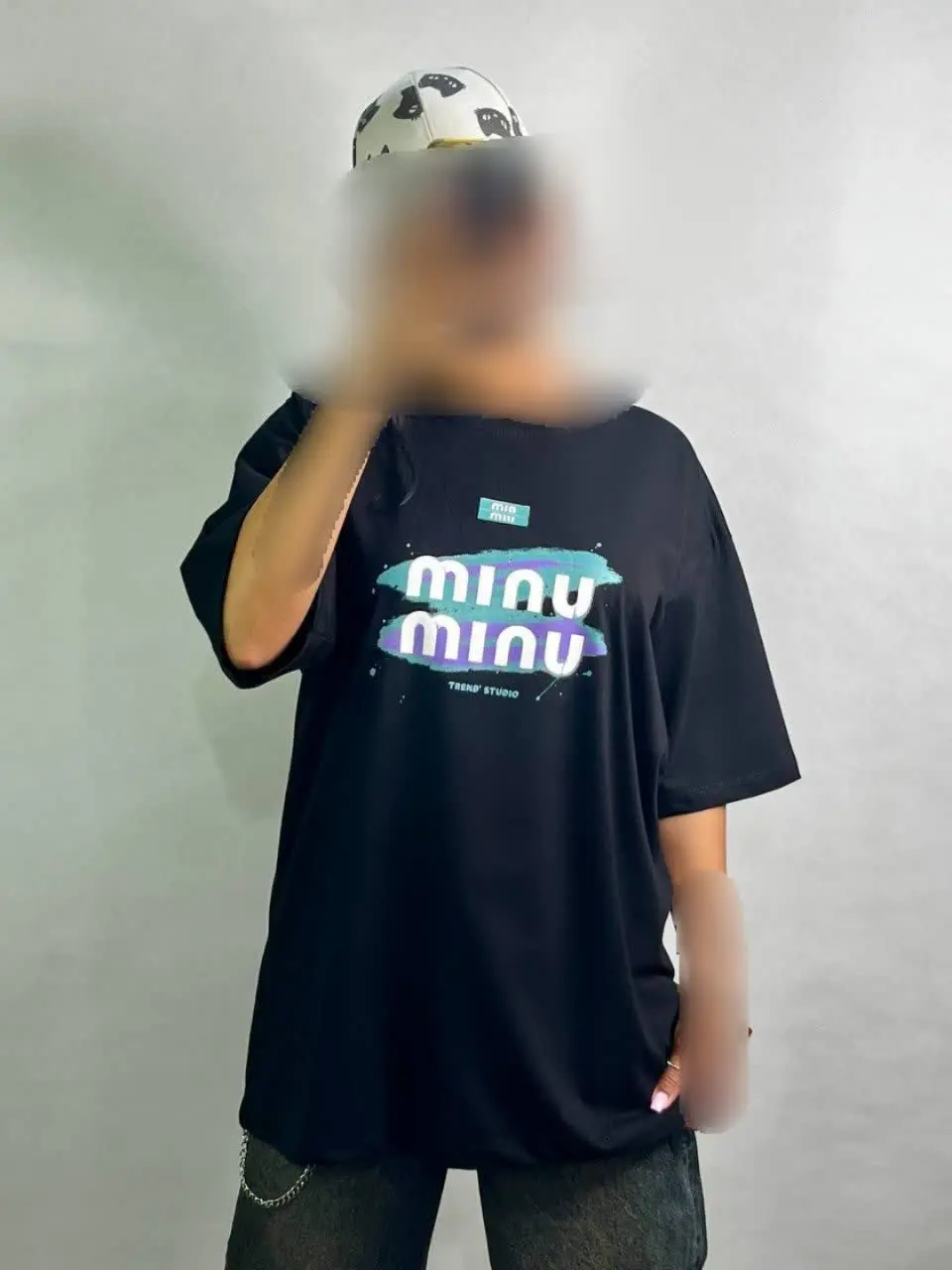 تیشرت لانگ مشکی