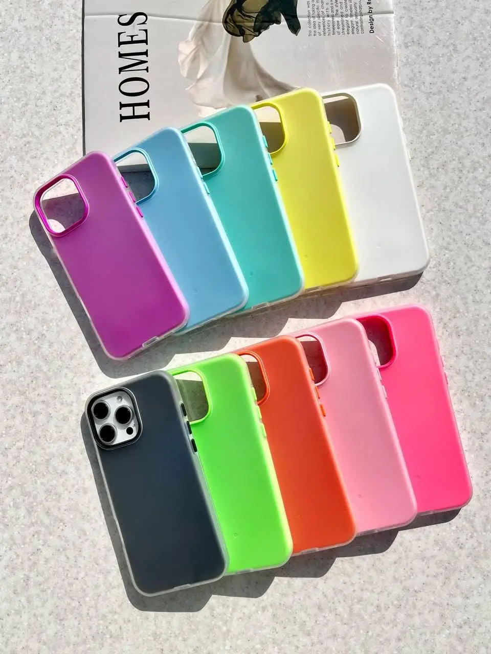 قاب پاستیلی رنگی مخصوص انواع #سامسونگ #شیائومی و #آیفون 
