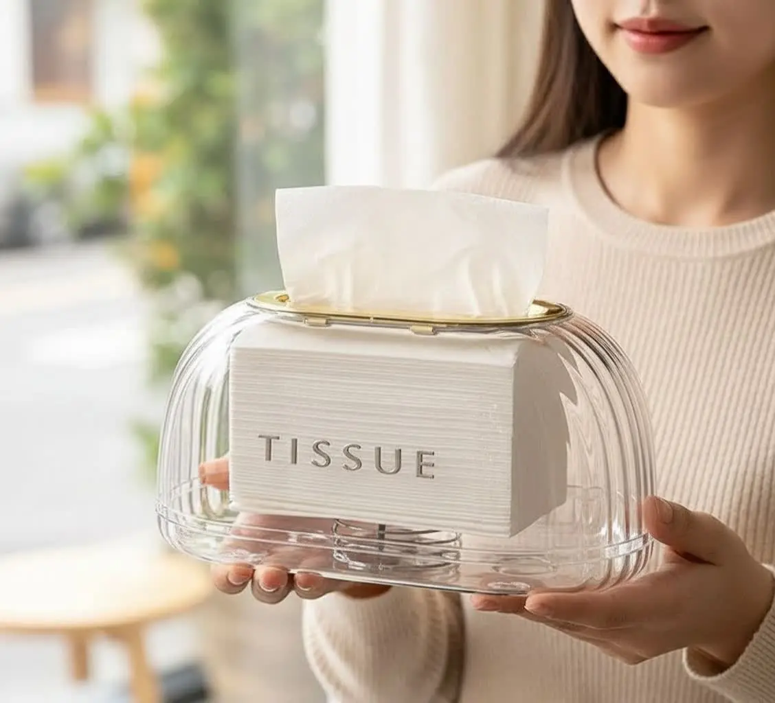 ست جادستمالی و سطل زباله